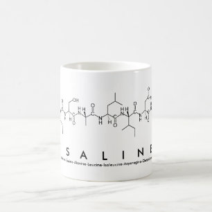 Mug du nom du peptide de l'Isaline