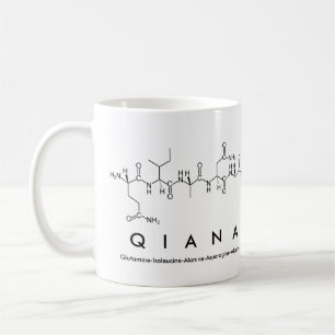 Mug du nom du peptide de Qiana