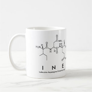 Mug du nom du peptide d'Ine