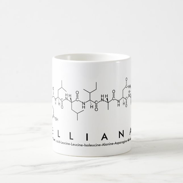 Mug du nom du peptide Elliana (Centre)