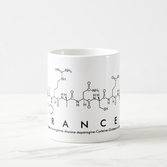 Mug du nom du peptide Frances (Centre)