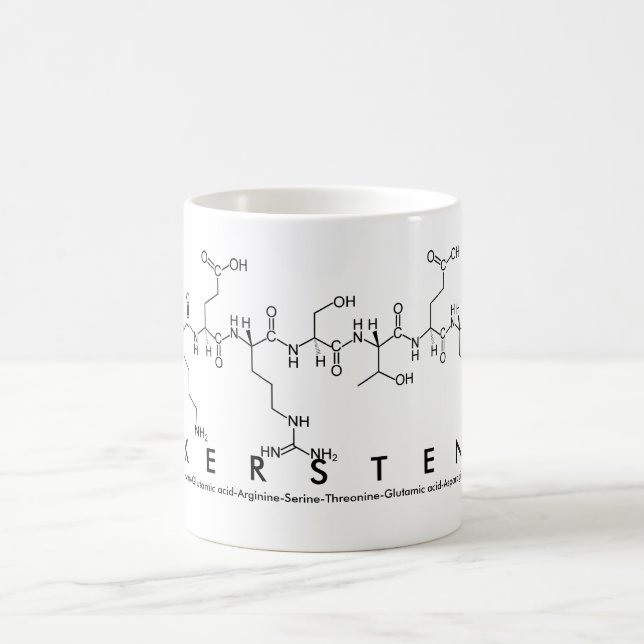 Mug du nom du peptide Kersten (Centre)