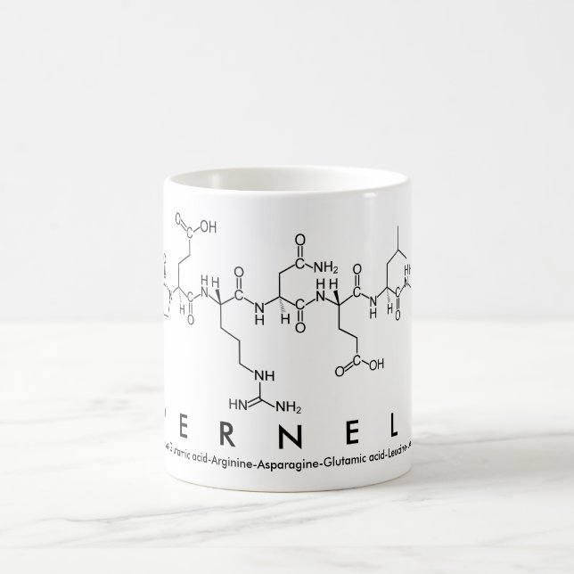 Mug du nom du peptide Pernell (Centre)