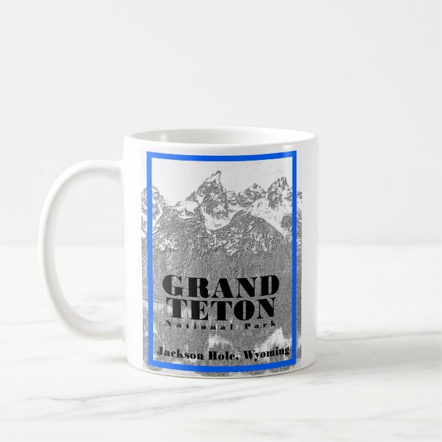 Mug du parc national de Grand Teton (Gauche)