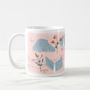 Mug du parc national Yosemite en rose