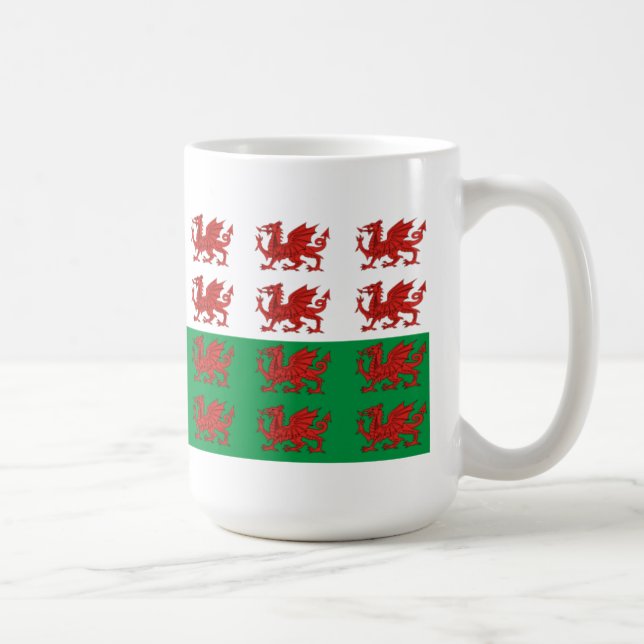 Mug du pavillon gallois (Droite)