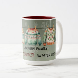 Mug du vainqueur du concours de pull moche - Perso