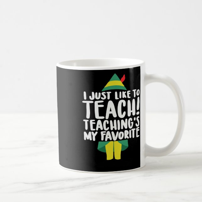 Mug Duble2t I Just Like To Teach Teachings My Favorite (Droite)