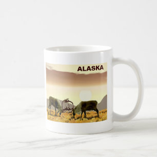 Mug Duel de caribous - Alaska