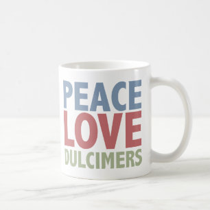Mug Dulcimers d'amour de paix