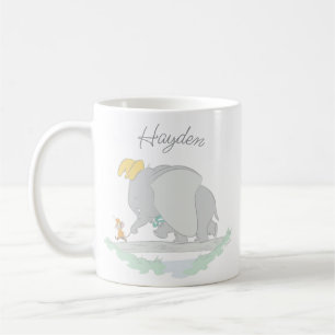 Mug Dumbo et Timothy Q. Aquarelle