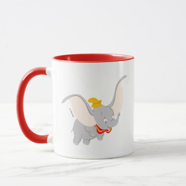 Mug Dumbo qui vole dans le ciel (Gauche)