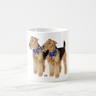 Mug Duo de drapeaux patriotiques