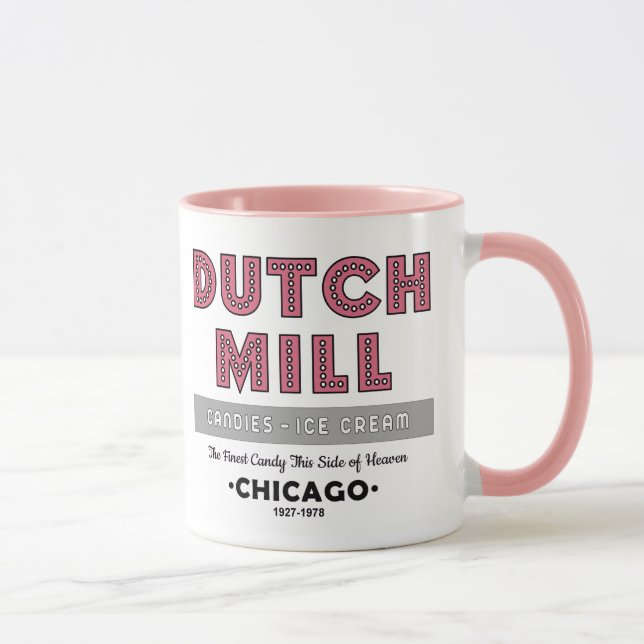 Mug Dutch Mill Candy Company, Chicago, IL (Droite)