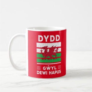 Mug Dydd Giles Dewi Hapus Joyeux St Davids Jour 2