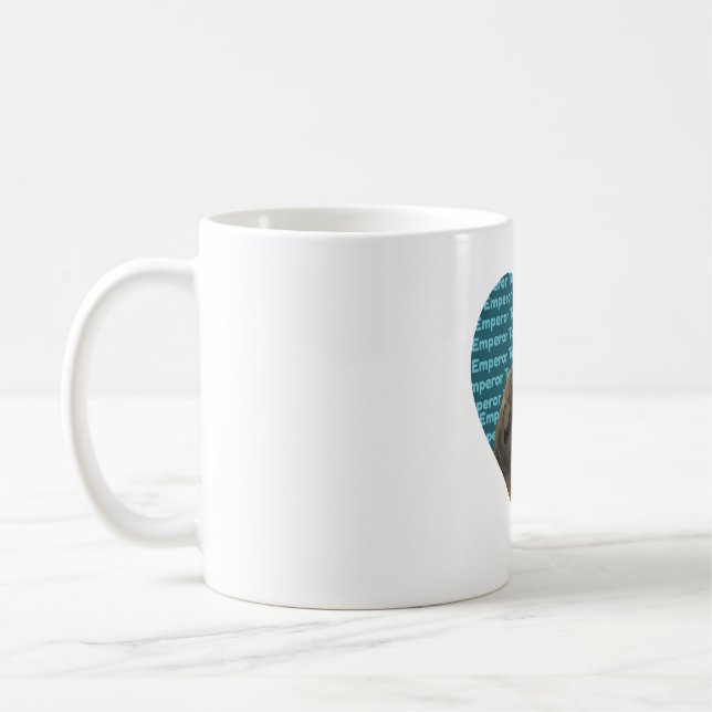 Mug E est pour l'empereur Tamarin (Gauche)