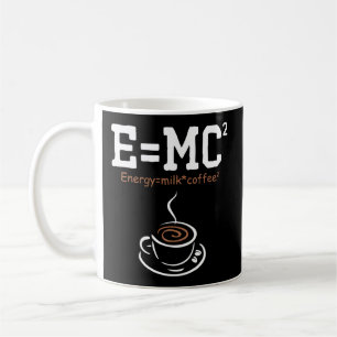 Mug E Mc2 Énergie Lait Physique du café