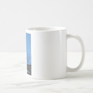 Mug Eagle and Arrow Weather vane blue skys