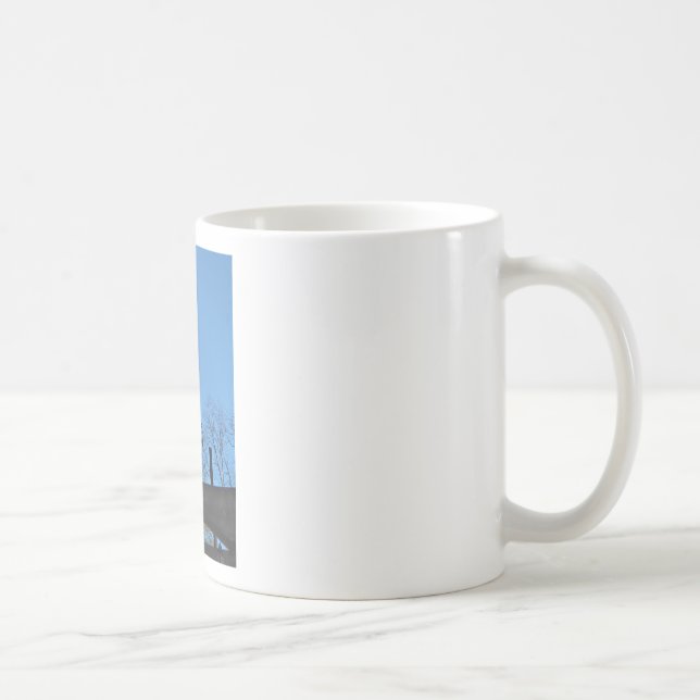 Mug Eagle and Arrow Weather vane blue skys (Droite)