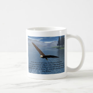 Mug Eagle avec le poème