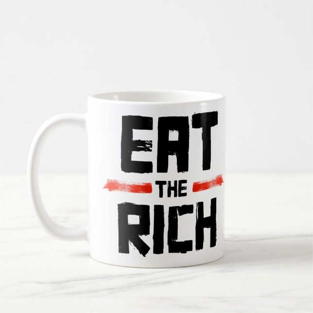 Mug EAT the RICH (Gauche)