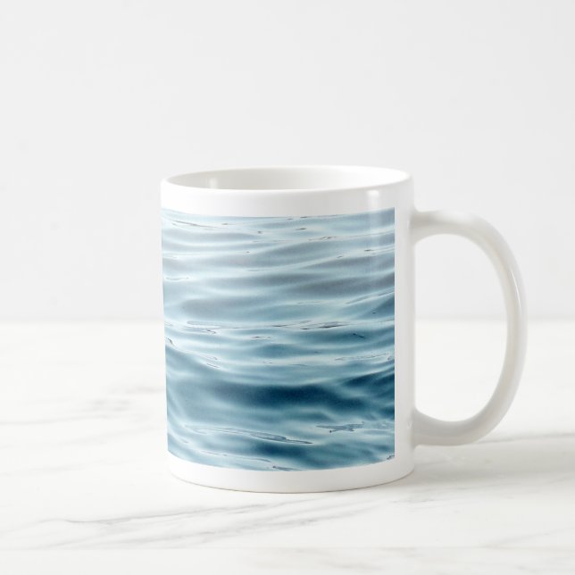 Mug Eau bleue ondulée (Droite)