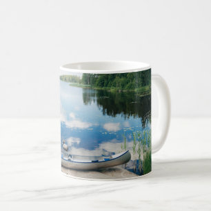 Mug Eau Canot sur le lac Suède