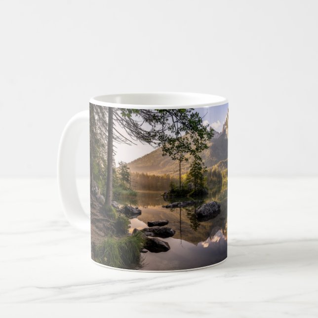 Mug Eau | Lac Hintersee Berchtesgaden Allemagne (Devant gauche)