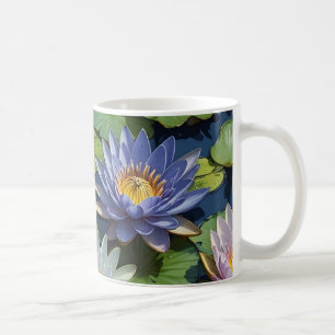 Mug Eau Lily fleur vibrante