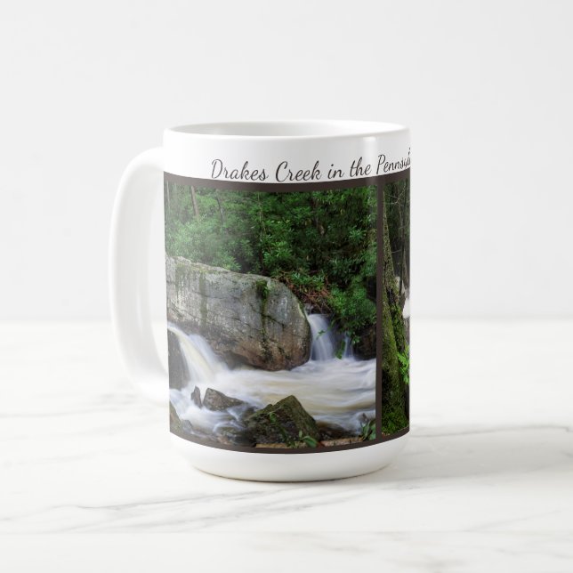 Mug Eau Tumbling Sur Drakes Creek (Devant gauche)