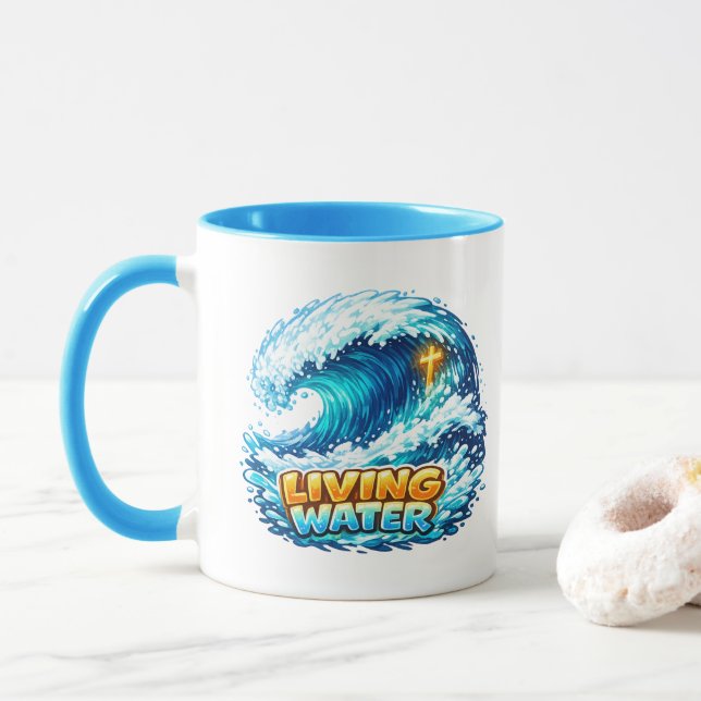 Mug Eau Vive (Avec donut)