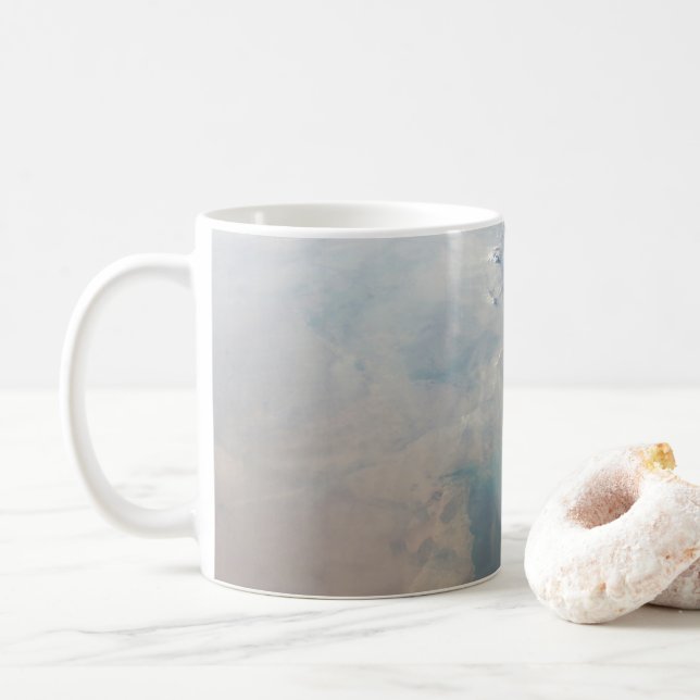 Mug Eaux Bleues Tropicales Du Golfe Persique. 2 (Avec donut)