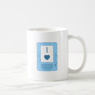 Mug ebooks du coeur i (bleus)