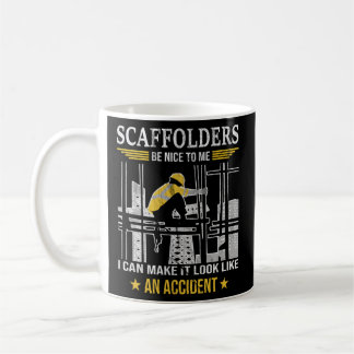 Mug Échafaudeur échafaudage échafaudage échafaudage éc