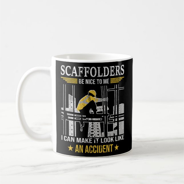 Mug Échafaudeur échafaudage échafaudage échafaudage éc (Gauche)