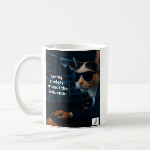 Mug Échange d'anxiété sans dividendes