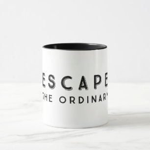 Mug Échapper À La Citation Inspirationnelle Ordinaire