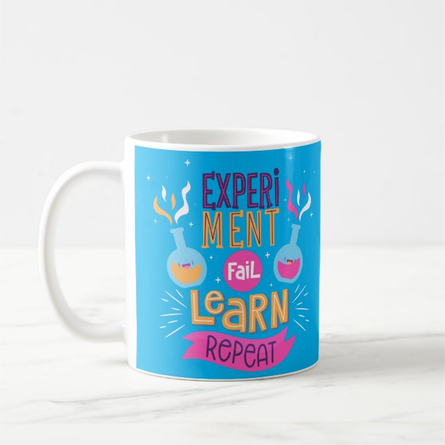 Mug  Échec de l'expérience Apprendre Citation répétée  (Gauche)