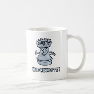 Mug Échec et mat drôle de pièce d'échecs de freux