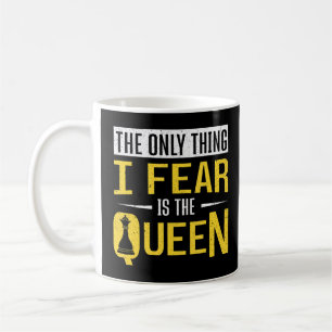 Mug Échecboard La Seule Chose Que Je Crains, C'Est Les