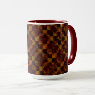 Mug Échecs déformés extrêmement sale de rouille ou vie