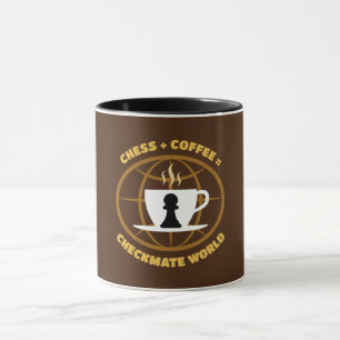 Mug Échecs et café