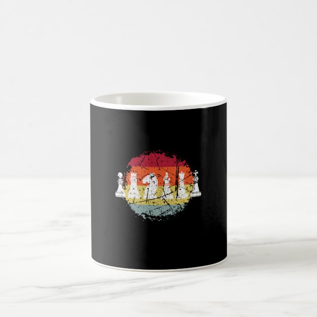 Mug Échecs Jeu d'échecs Pièces (Centre)