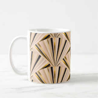 Mug Échelles Art Déco : Géométrie Dorée Glamour