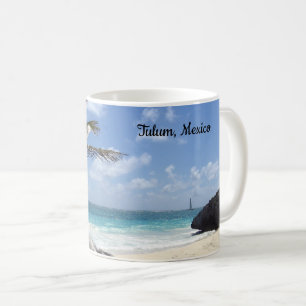 Mug Échouez Tulum, Mexique - le soleil - des vacances