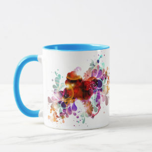 Mug Éclaboussure de couleur sauvage