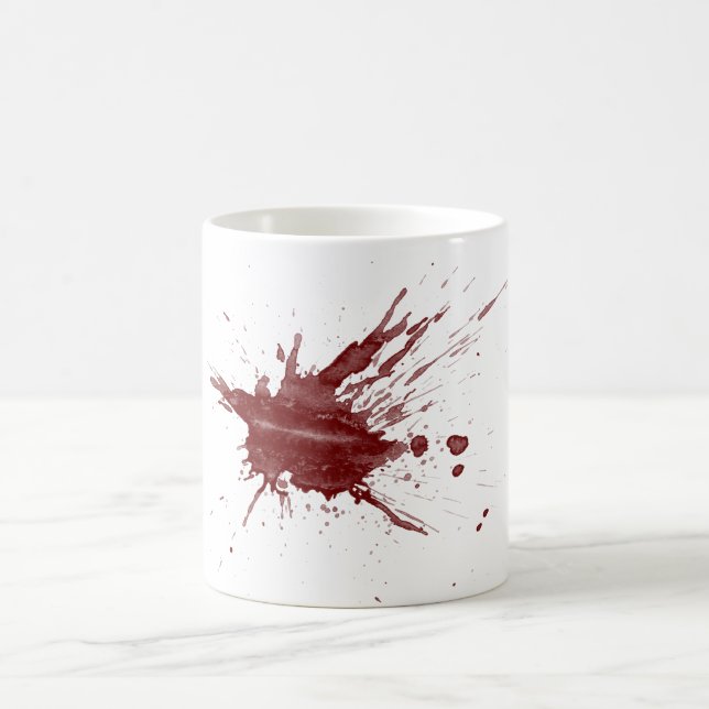 Mug "Éclaboussure de sang " (Centre)