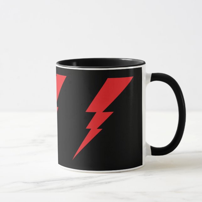 Mug Éclair rouge (Droite)