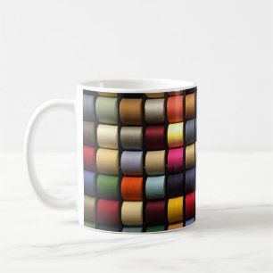Mug Éclats colorés de fil