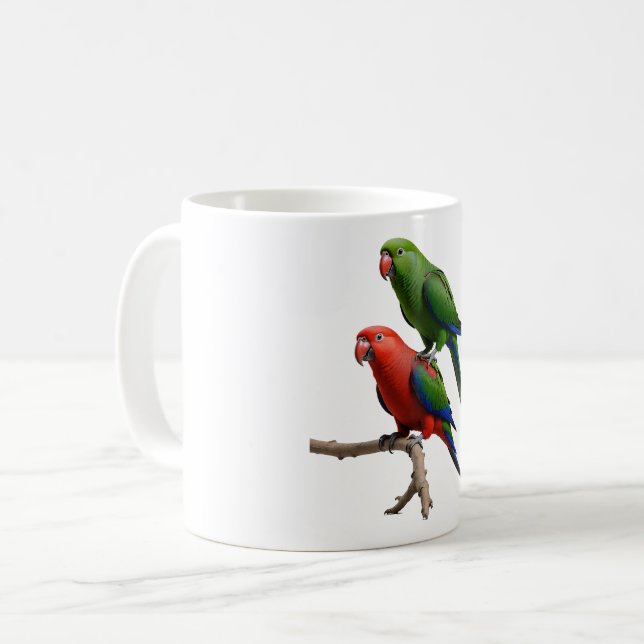 Mug Eclectus Parrots (Devant gauche)